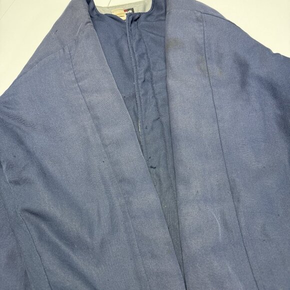 Vintage 90s Bulwark Workwear Jacket Mens XL Blue Quilted (25x29.5) - Picture 10 of 16